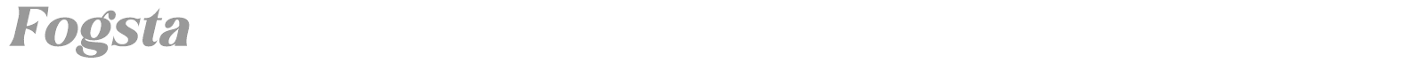 Fogsta font preview